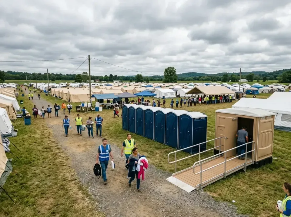 disaster-relief-camp-restrooms-010 — frequently asked questions, Dumpster & Portable Bathrooms Rental in Mango, FL